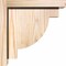 Ekena Millwork Alpine Smooth Corbel w/Backplate, Douglas Fir, 5 1/2"W x 10"D x 10"H COR06X10X10ALP01SDF - alternate 2